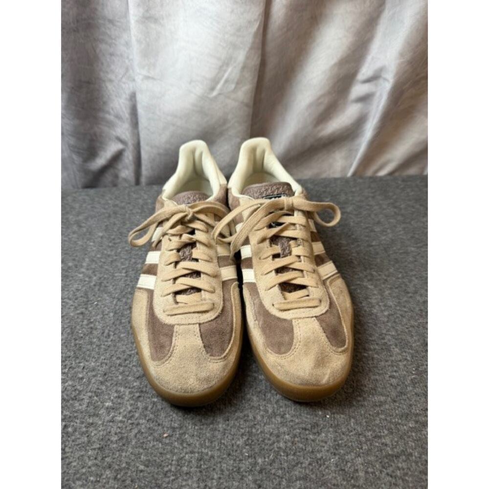 Adidas Gazelle Indoor Sneakers Original Shoes Earth Strata/White IF9646 US 11.5 - Picture 3 of 9